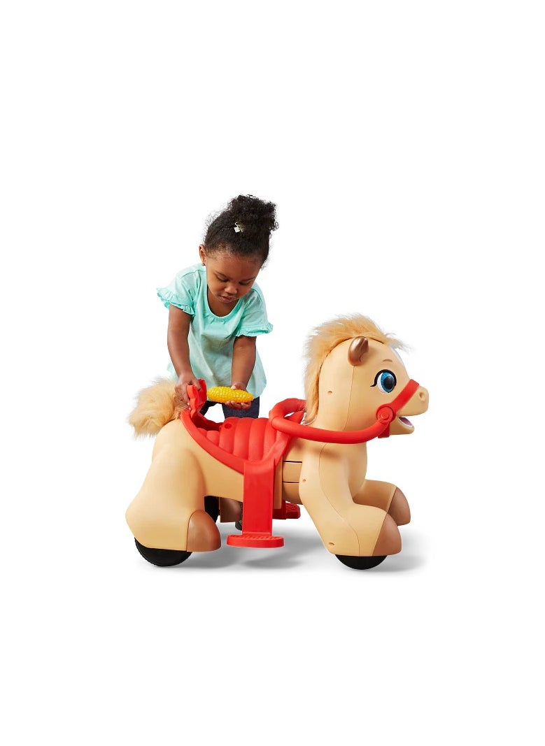 Pro Ride - Toycee Horse Ride-On Brown - Image 1