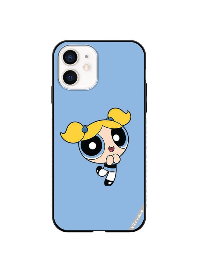 VR CREATIVE Protective Case Cover For Apple iPhone 12 Bubbles Powerpuff Girls Design Multicolour - Image 1