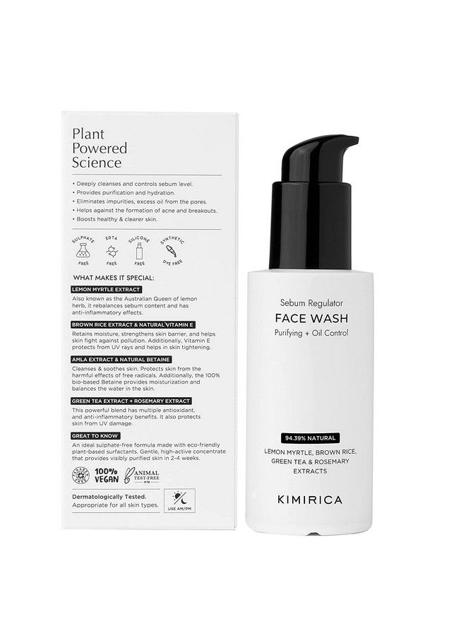 KIMIRICA Brightening Hydrating Plant Based Face Wash + Everyday Sunscreen Body Lotion With Spf 50+ & Pa+++ For All Skin Type No Parabens Sulphate Silicones For Men & Women - Image 5