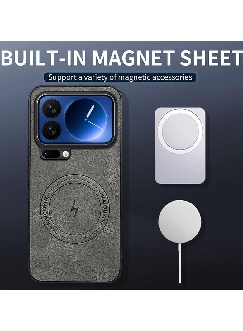 general Case compatible with Xiaomi 17 Pro Max, featuring wireless charging capability. Ultra-thin magnetic case with shockproof and drop-resistant protection. - Image 4