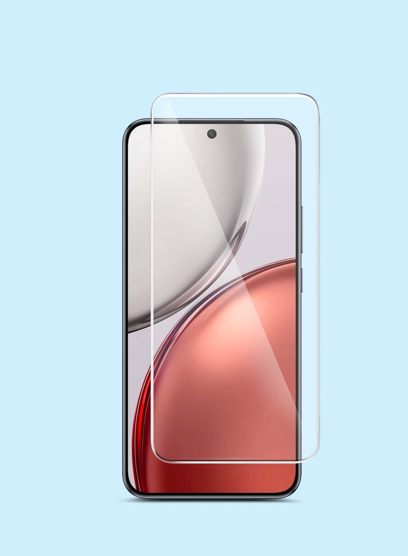 GMAX Honor Magic8 Lite 5G 2025 GMAX Premium Series Curved Edges 9H 2.5D Tempered Glass Screen Protector - Clear - Image 1