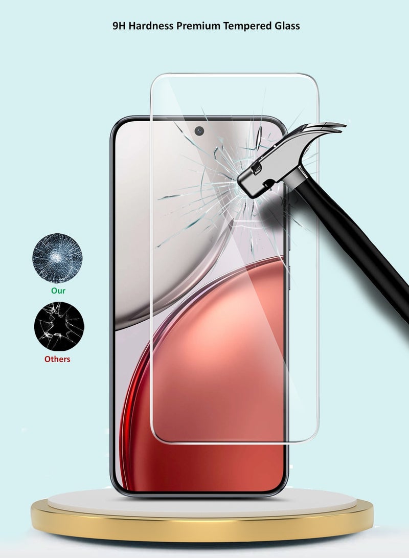 GMAX Honor Magic8 Lite 5G 2025 GMAX Premium Series Curved Edges 9H 2.5D Tempered Glass Screen Protector - Clear - Image 4