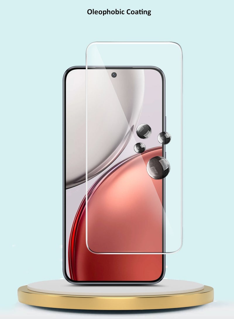 GMAX Honor Magic8 Lite 5G 2025 GMAX Premium Series Curved Edges 9H 2.5D Tempered Glass Screen Protector - Clear - Image 3