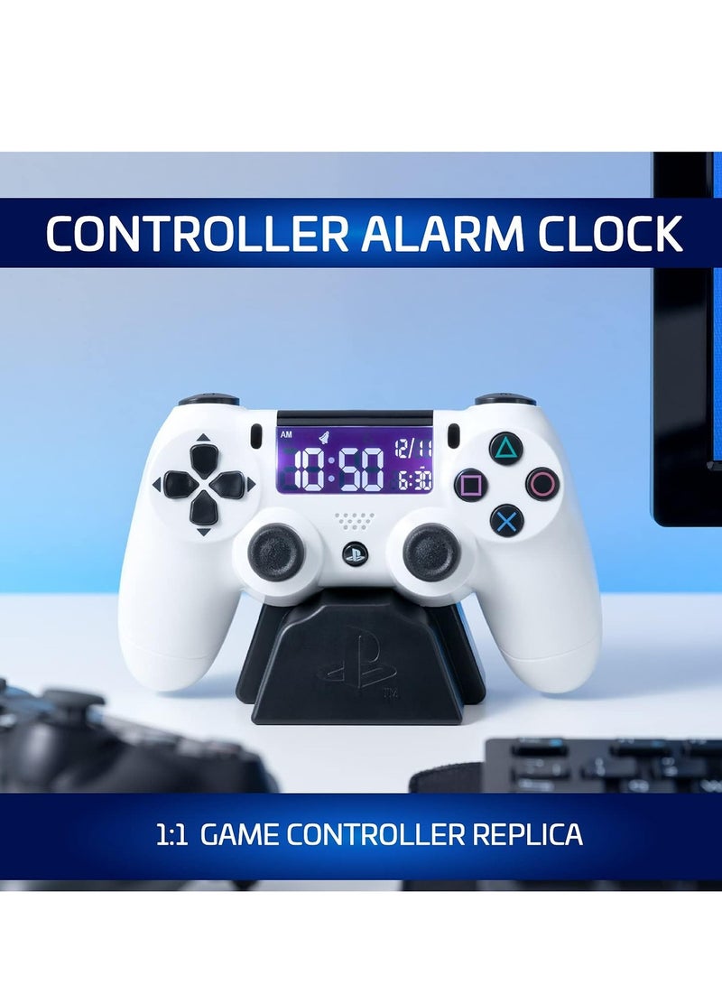بالادون ساعة منبه وحدة تحكم بلاي ستيشن من بالادون PP8342PS - ابيض، حجم قياسي - Image 2