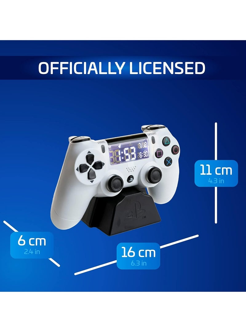 بالادون ساعة منبه وحدة تحكم بلاي ستيشن من بالادون PP8342PS - ابيض، حجم قياسي - Image 5