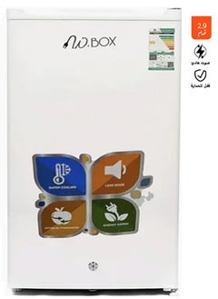 W.BOX 83 Litres Single Door Refrigerator 2.9 Cu.ft - White | WBR90WH  - Image 1