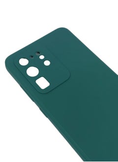 Blue Sky Compatible with Samsung Galaxy S20 Ultra Case Liquid Silicone Case Full Body Protective Cover Shockproof Slim Phone Case Anti-Scratch Soft Microfiber Lining  - Image 2