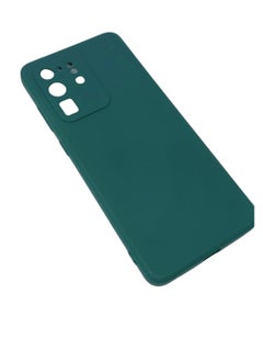 Blue Sky Compatible with Samsung Galaxy S20 Ultra Case Liquid Silicone Case Full Body Protective Cover Shockproof Slim Phone Case Anti-Scratch Soft Microfiber Lining  - Image 3