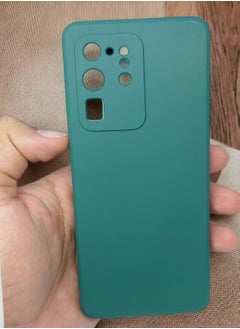 Blue Sky Compatible with Samsung Galaxy S20 Ultra Case Liquid Silicone Case Full Body Protective Cover Shockproof Slim Phone Case Anti-Scratch Soft Microfiber Lining  - Image 4