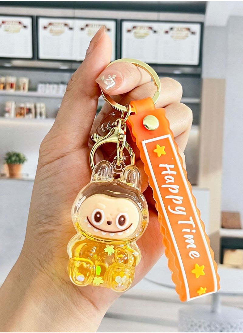LABUBU Labubu Cute Keychain Cool Pendant Accessories Cute Keychain Backpack Car Pendant 
