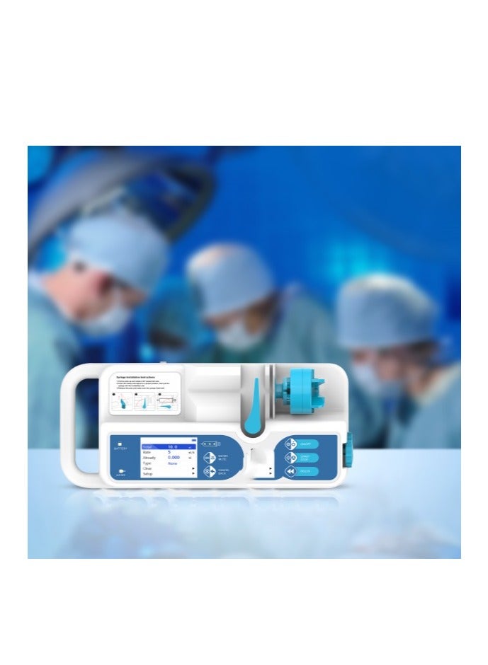 Abronn Syringe Pump - Advanced Medical Equipment with 2.8'' LCD Display, Auto Syringe Detection, High Safety Alarms for ICU/CCU/NICU - Image 3