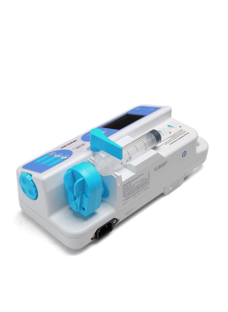 Abronn Syringe Pump - Advanced Medical Equipment with 2.8'' LCD Display, Auto Syringe Detection, High Safety Alarms for ICU/CCU/NICU - Image 5
