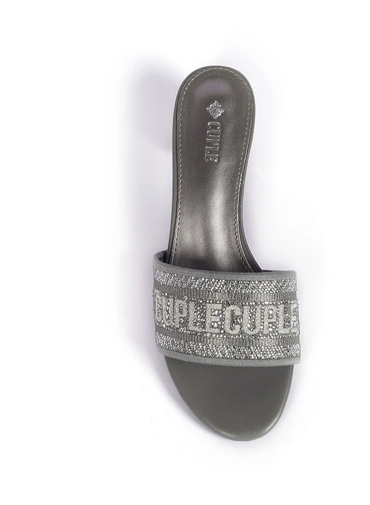 Cuple  Ladies Festive Heeled Sandals for Women | Best Price UAE