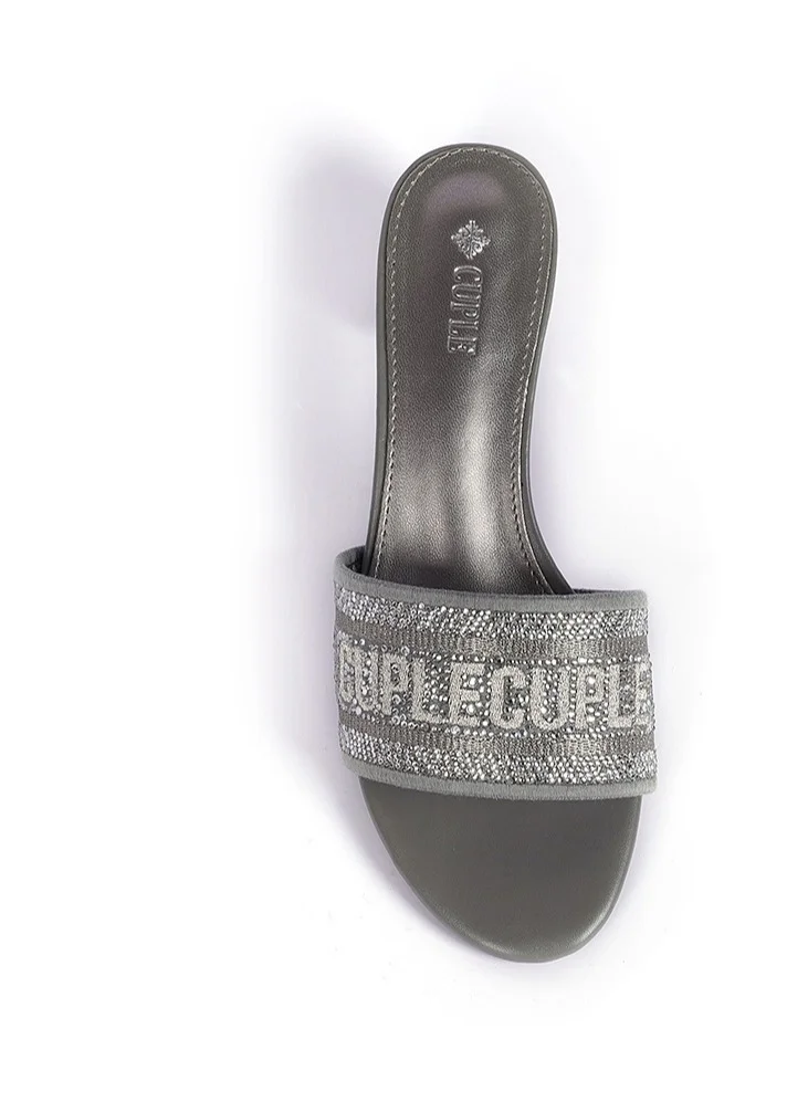 Cuple Ladies Festive Heeled Sandals