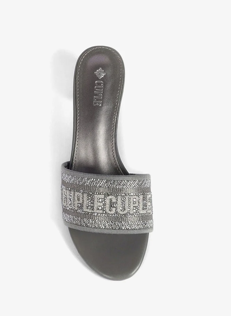 Cuple  Ladies Festive Heeled Sandals for Women | Best Price UAE