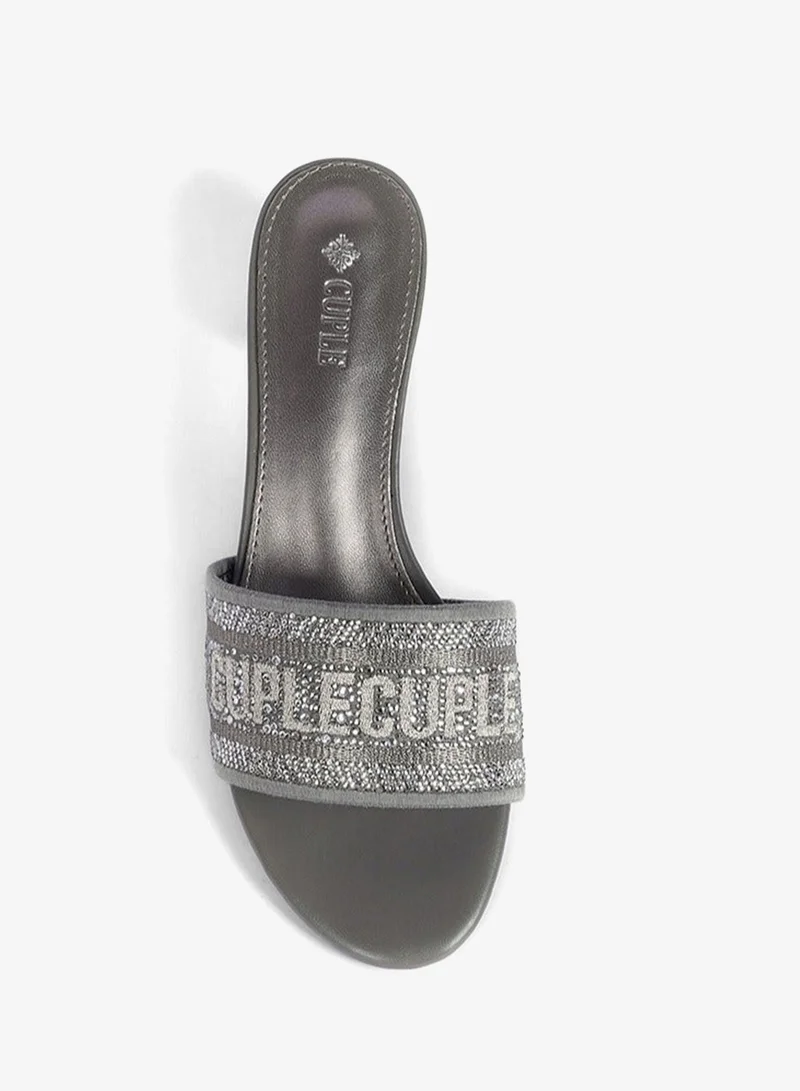Cuple  Ladies Festive Heeled Sandals for Women | Best Price UAE