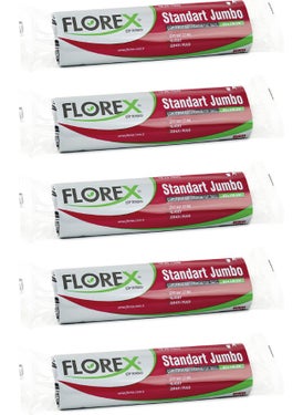 Florex Standard Jumbo Size Garbage Bag Black 80 x 110 cm 5 x 10 Packs  - Image 4