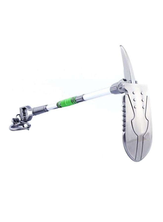 NIBEMINENT Fortnite Tactics Shovel Hoe Toy Model Of Pistol Alloy Key Chain