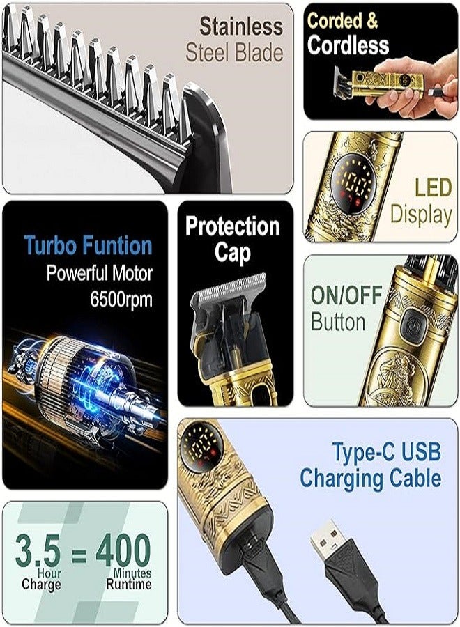 VGR V-097 Professional Hair Trimmer Multicolour - Image 4