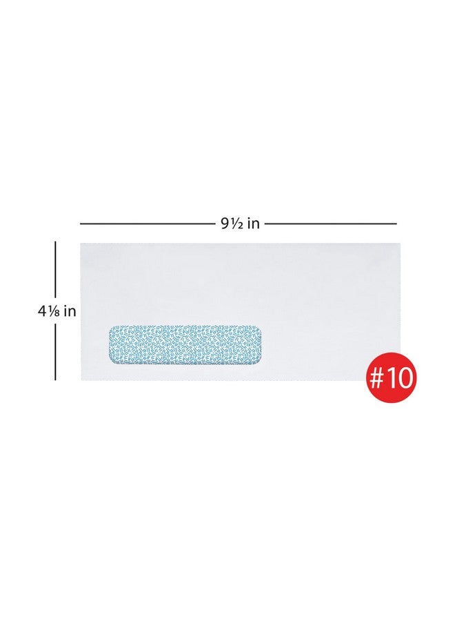 Office Depot Clean Seal(Tm) Security Window Envelopes 10 (4 1/8In. X 9 1/2In.) White Pack Of 250 77292 - Image 3