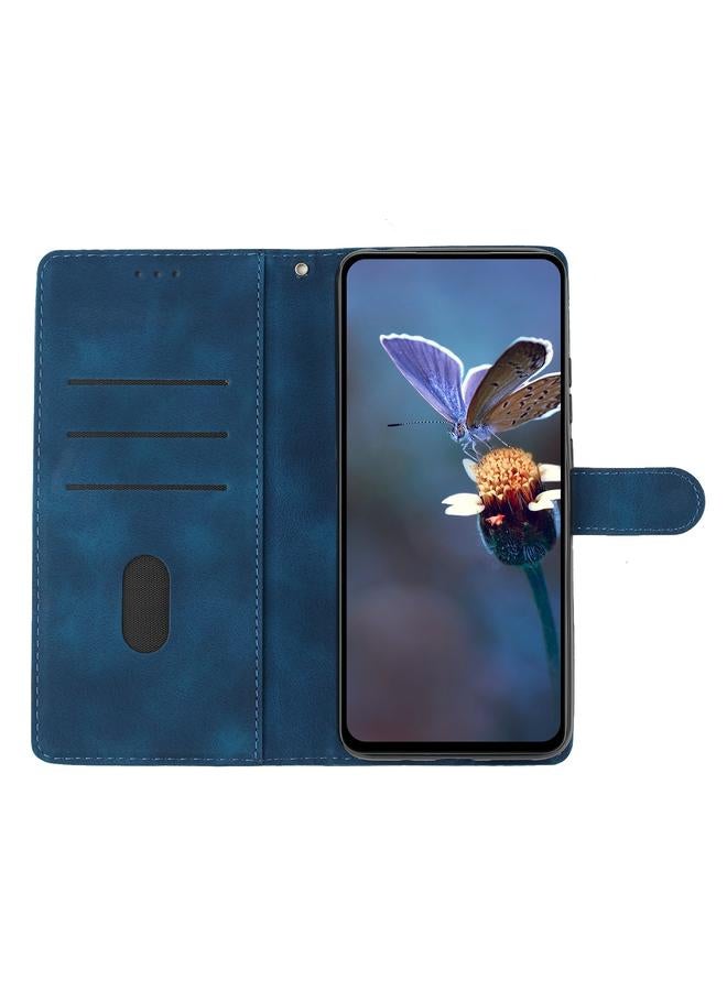 S-TOP Case For iPhone 11 Pro Max Cherry Blossom Butterfly Skin Feel Embossed PU Phone Case - Image 4