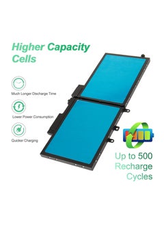Generic Replacment Battery for Dell Latitude 5480 5580 5490 5280 5290 5491 5495 5590 5591 E5480 E5580 E5490 E5590 Precision 3520 353535353520 0 DY9N T 5YHR4 451-BBZG [4Cells/7.6V]  - Image 4
