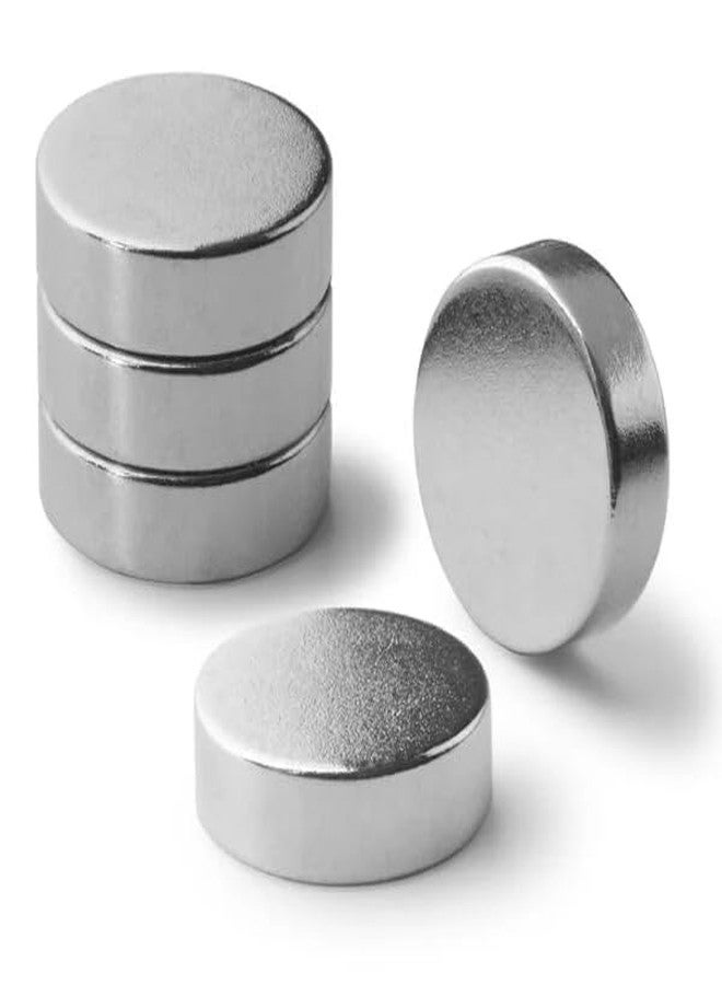 KRYTONE® 50 Piece Silver Round Magnet Set (6 X 1.5 MM) Use as Fridge Magnet, Door, Kitchen Organiser Magnet, Multipurpose Office Pack of 50(Silver) - Image 3