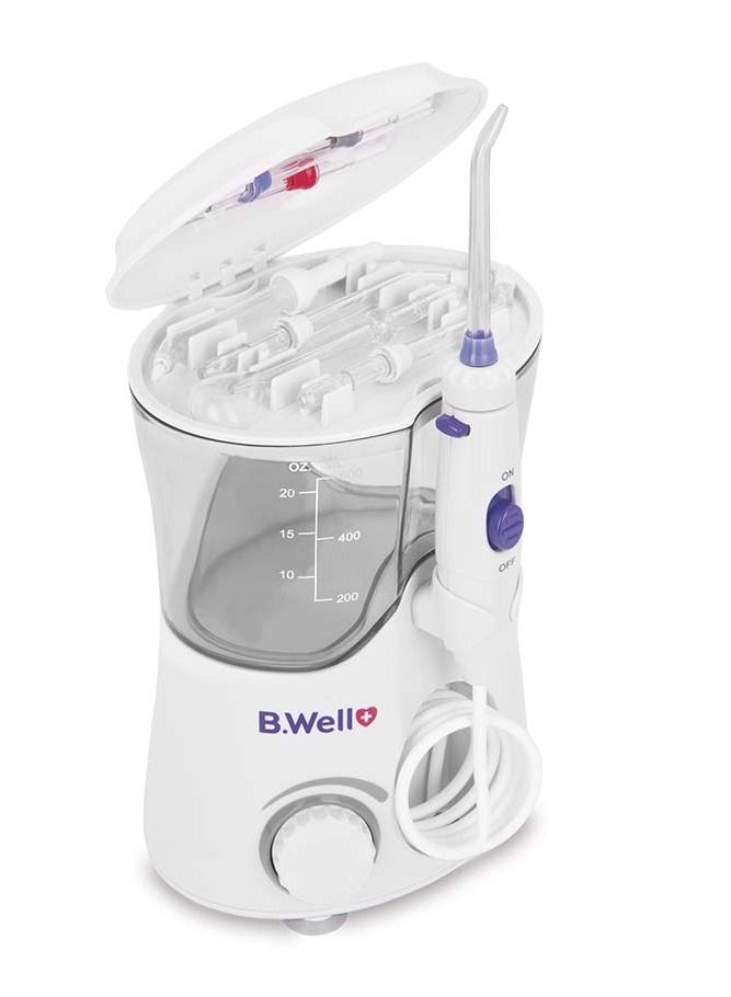 B.Well سويسري PRO-922 سطح منضدة للري عن طريق الفم مزود بـ 10 أوضاع مع 7 فوهات - Image 3