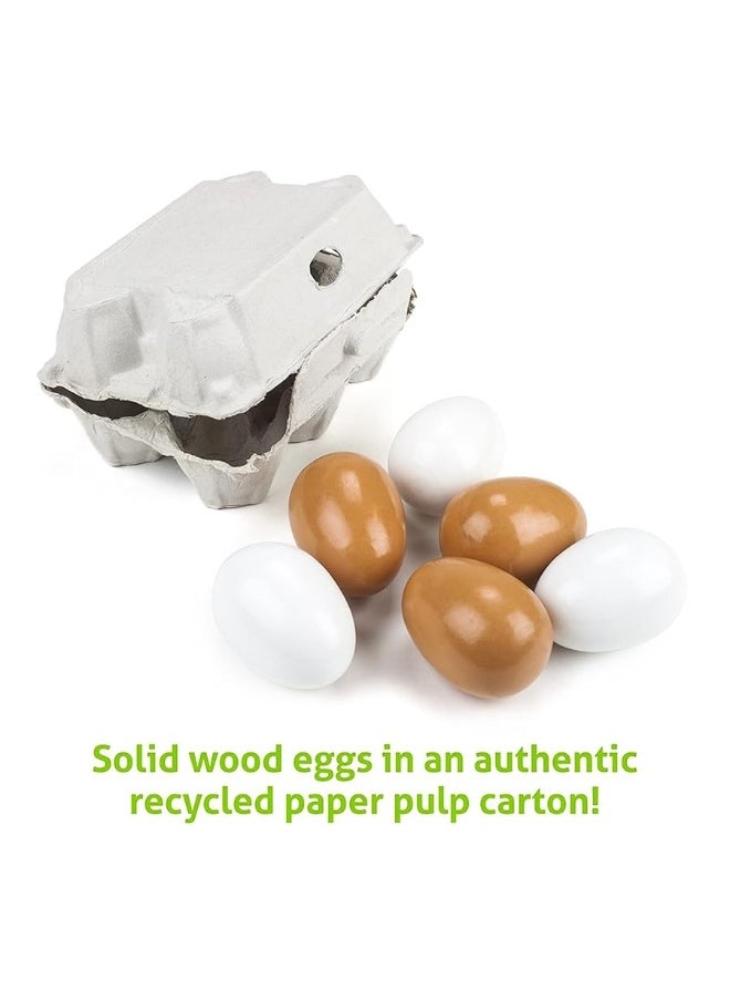 Imagination Generation Imagination Generation Wood Eats! Eggcellent Eggs with Real Carton  - Image 5