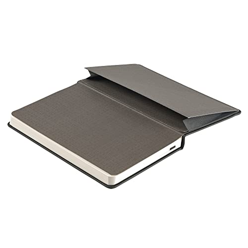 Leatherpress Classic Leather Notebook Writing Journal, Hardcover, Elastic Closure Narrow Ruled Pages, Inspire Collection - Image 3