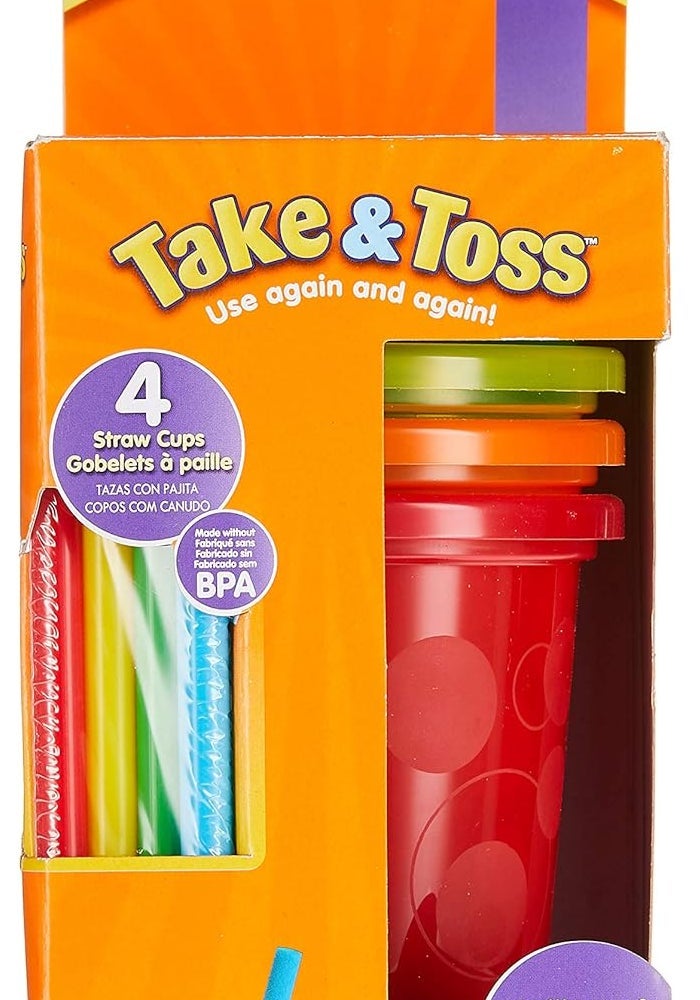 The First Years Take and Toss Spill Proof Straw Cups - Image 3