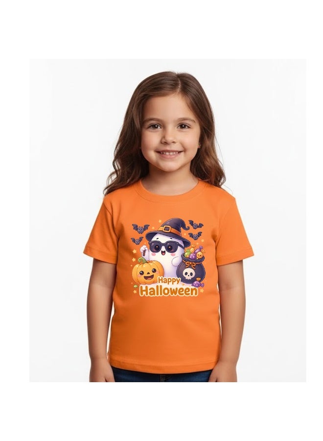برينت شوب فور مي تي شيرت الهالوين للأولاد، تي شيرت اليقطين للأولاد، مثالي لهدية عيد الشكر في الهالوين، هدايا تذكارية مثالية وهدايا الحفلات - Image 2