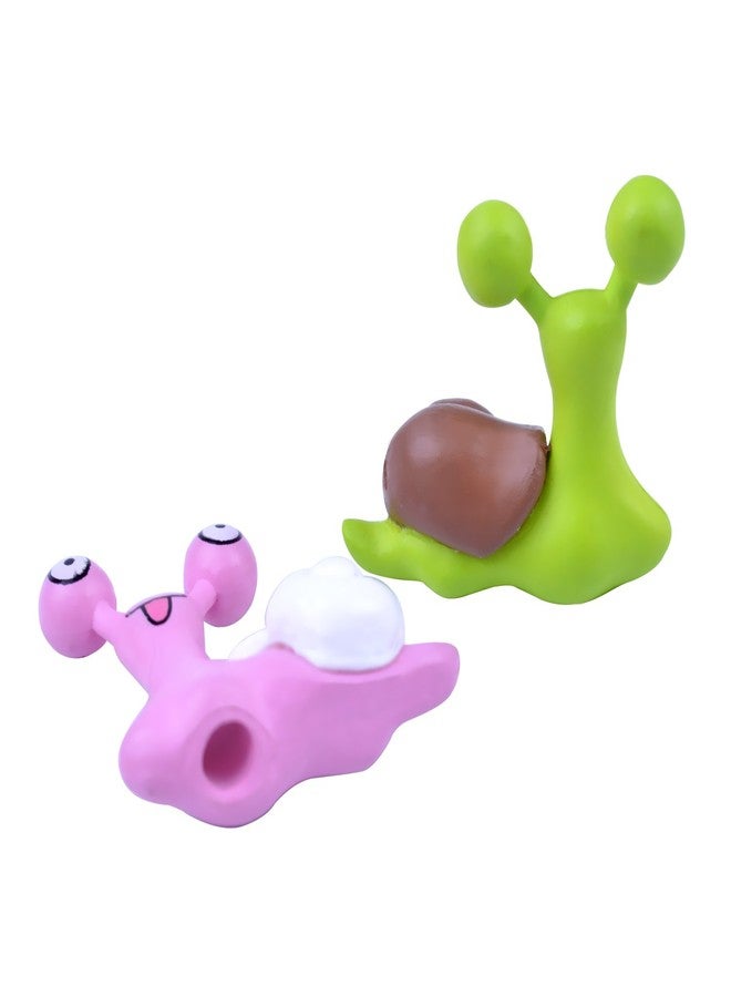 BronaGrand 10pcs Garden Ornament Miniature Snail Figurine Resin Craft Fairy Dollhouse Decor Bonsai Plant Decoration - Image 5