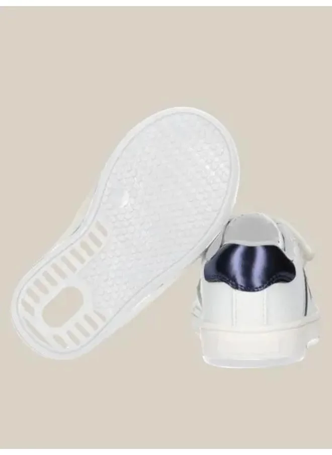 تومي هيلفيغر Kids Low Top Velcro Sneakers