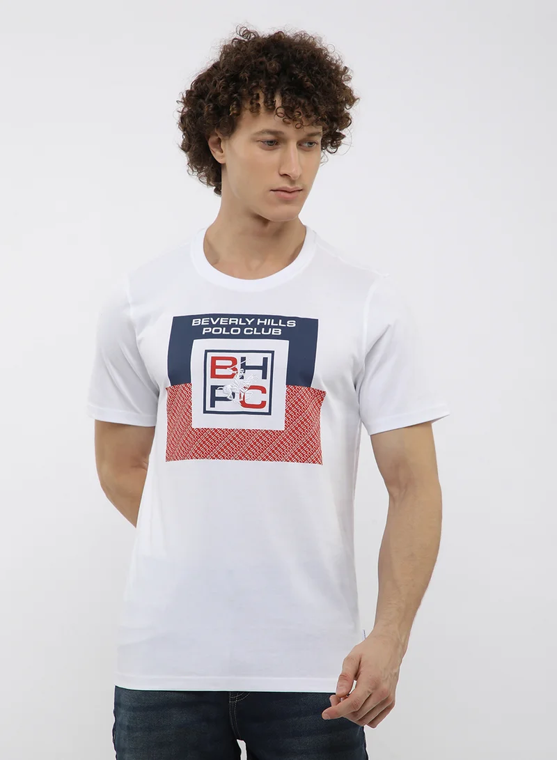Graphic Crew Neck T-Shirt