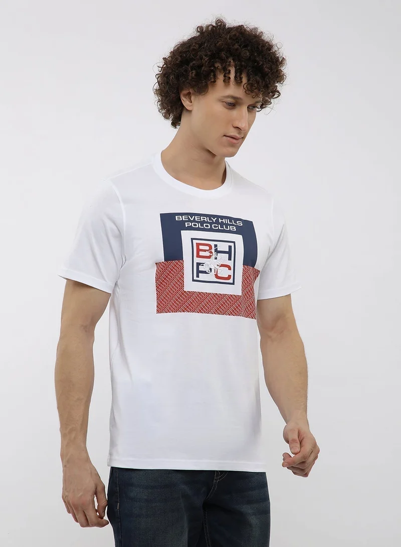 Graphic Crew Neck T-Shirt