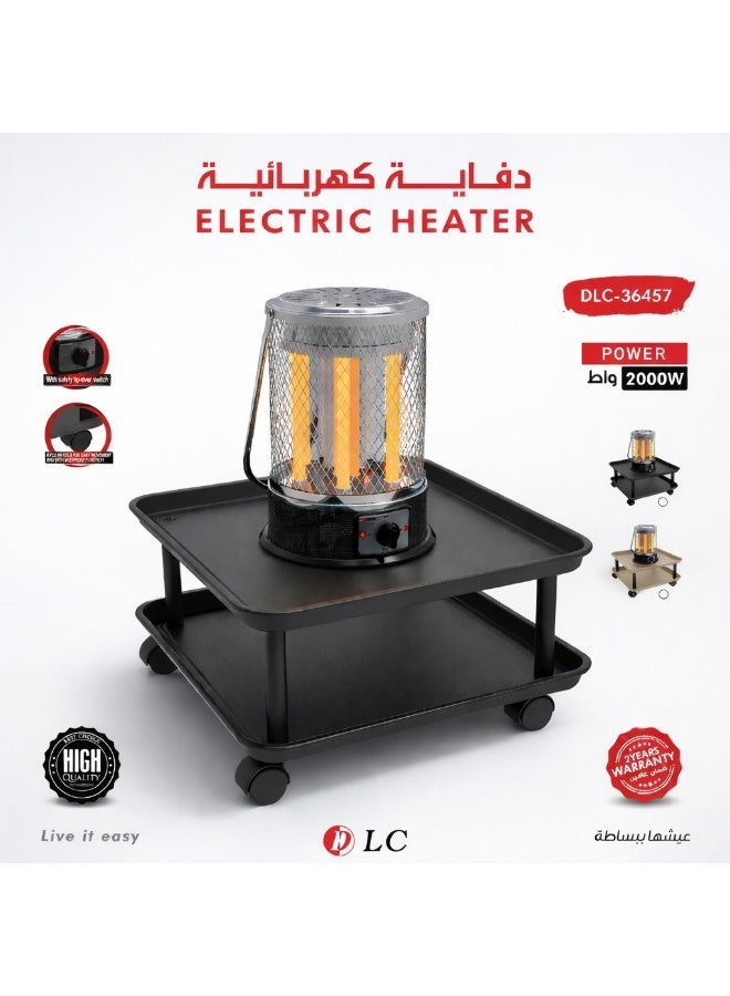 ال سي دفاية كهربائية LC – قدرة 2000 واط للتدفئة المنزلية - Image 4