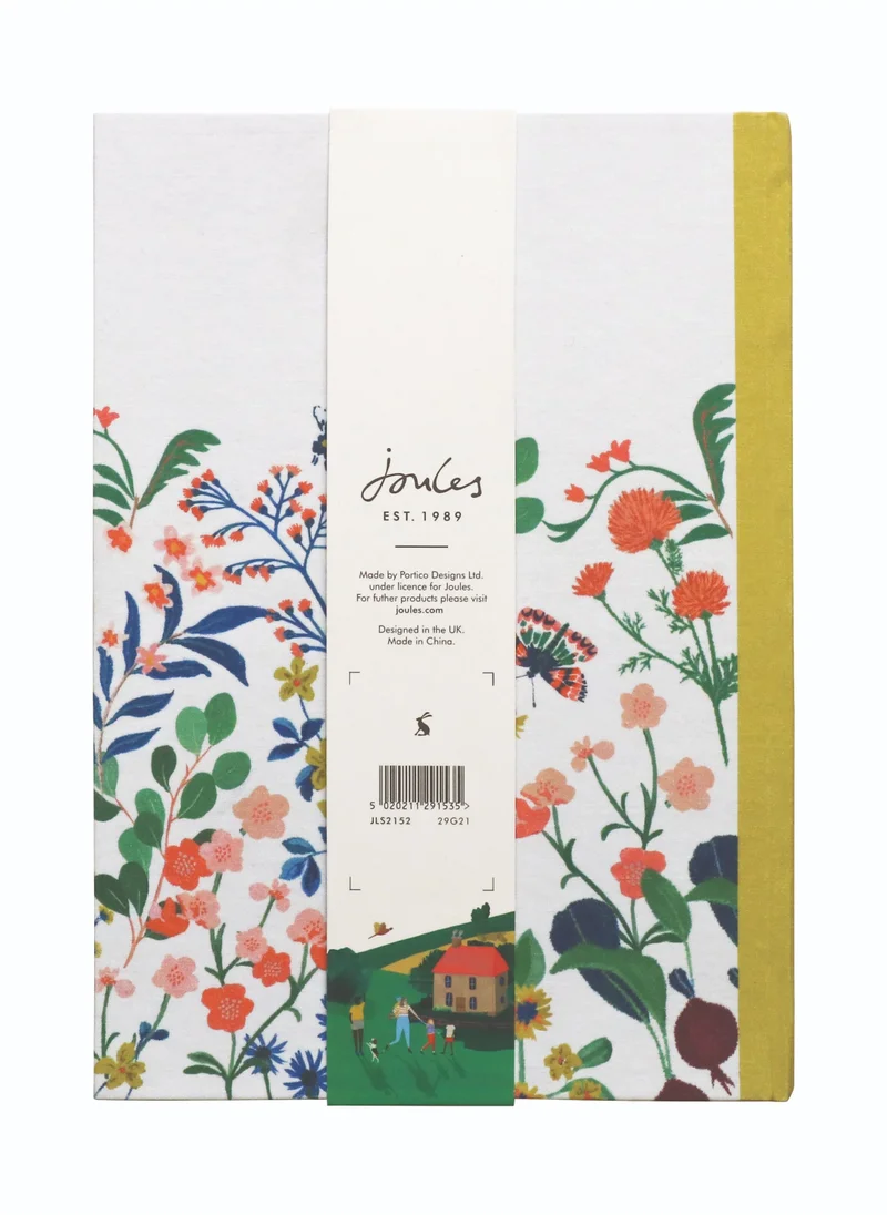 Joules A5 Linen Notebook