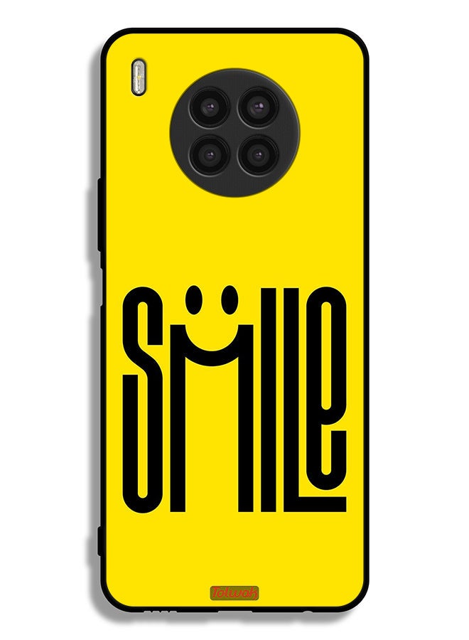 Tolwak Huawei nova 8i Protective Case Cover Smile Art - Image 2