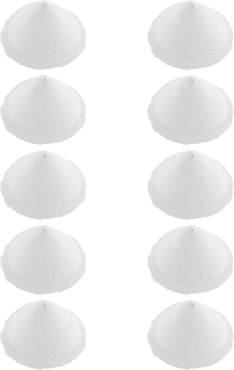 Gatuida 10pcs Alumina Cone Support Nails for Kiln Firing, Reusable High Temperature Resistant Pottery Kiln Tools for Ceramic and Clay Sculpture Artists - Image 1