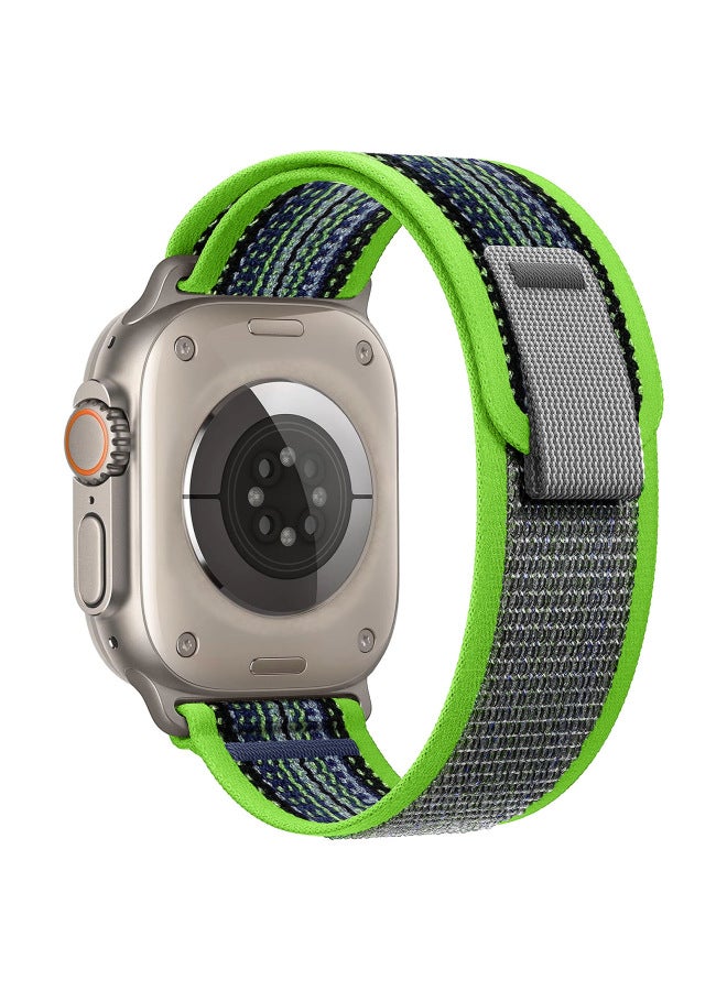 For Apple Iwatch Watch With Applewatch S10/9/8 Path Loop Nylon Strap Ultra2 - Image 1
