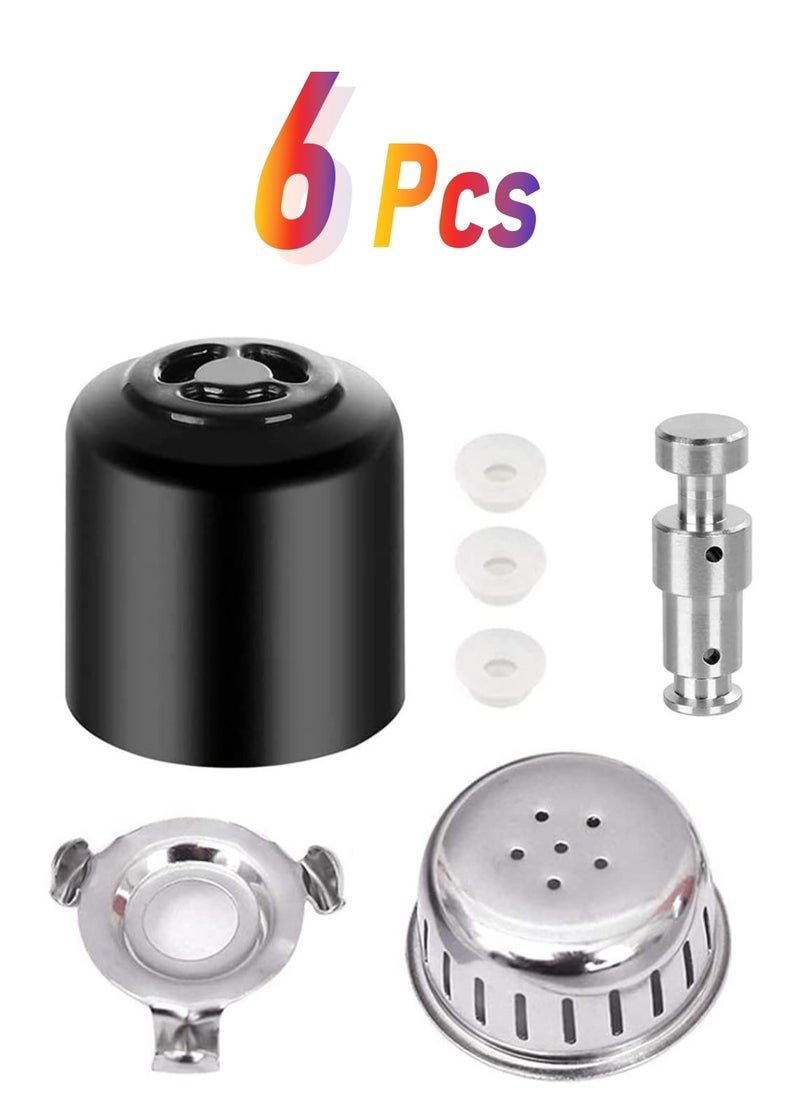 SYOSI - Steam Release Handle Original Float Valve Replacement Parts Universal Pressure Valve For Instant Pot With 3 Silicone Caps Gaskets For Instant Ultra 3 6 8 Qt For Electric Pressure Cooker - Image 1