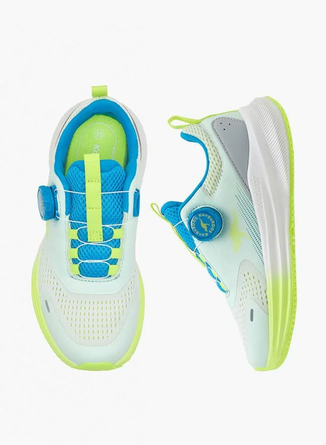 kangaROOS White Boys Rotating Buckle Sports Shoes for Men | Best Price UAE