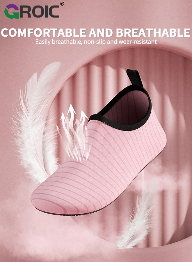 GROIC Yoga Socks,Barefoot Yoga Exercise Wear Sport Accessories，Water Shoes Quick-Dry Aqua Socks, Indoor Fitness Shoes Jump Rope Shoes and Dance Shoes - Image 5