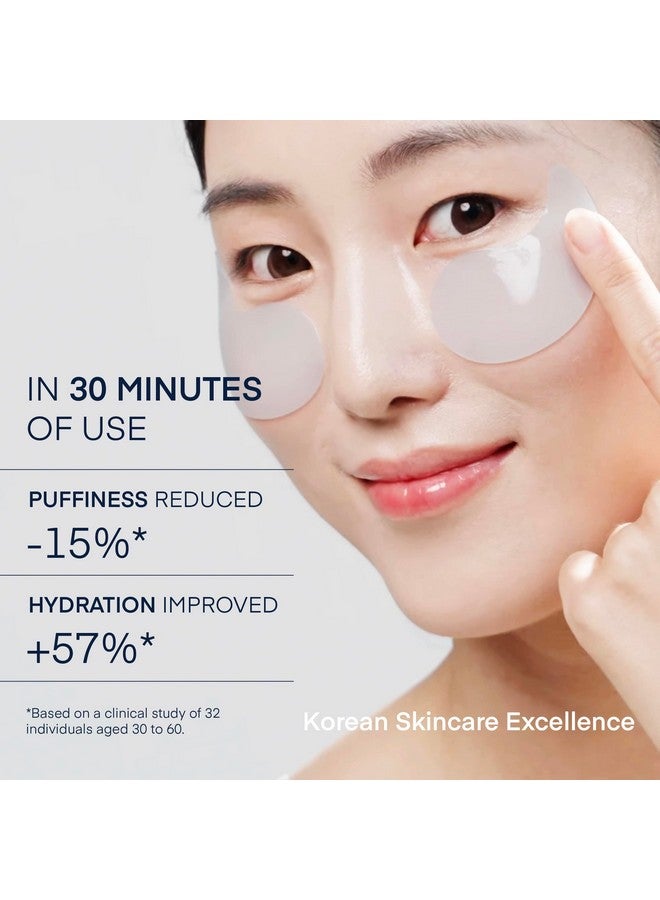 Terez & Honor Under Eye Patches for Dark Circles: Puffiness & Eye Bag Treatment Gel Mask with Caffeine Hyaluronic Acid Niacinamide - Undereye Brightening Hydrating Anti-Wrinkle & Cooling - Korean Skincare, 30 Pairs - Image 2