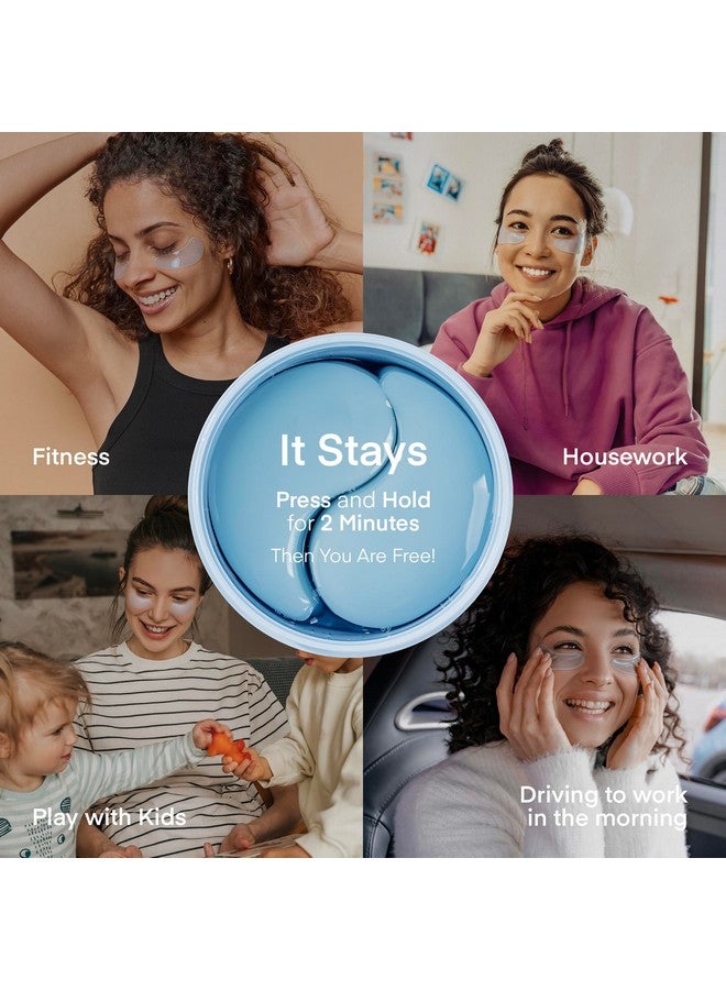 Terez & Honor Under Eye Patches for Dark Circles: Puffiness & Eye Bag Treatment Gel Mask with Caffeine Hyaluronic Acid Niacinamide - Undereye Brightening Hydrating Anti-Wrinkle & Cooling - Korean Skincare, 30 Pairs - Image 5