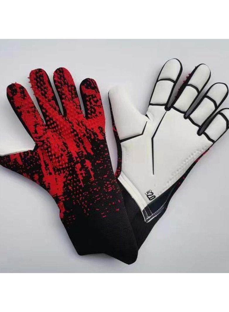 KUYING New Falcon Football Professional Adult Latex Fingerless Breathable Durable Thickened Goalkeeper Gloves Goalkeeper Gloves  - Image 1