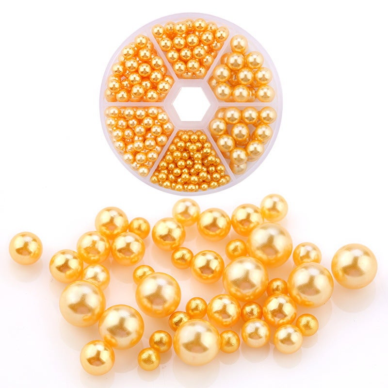 Bead Riveting Machine for Clothing DIY 6 Solid Gold Pearls 
