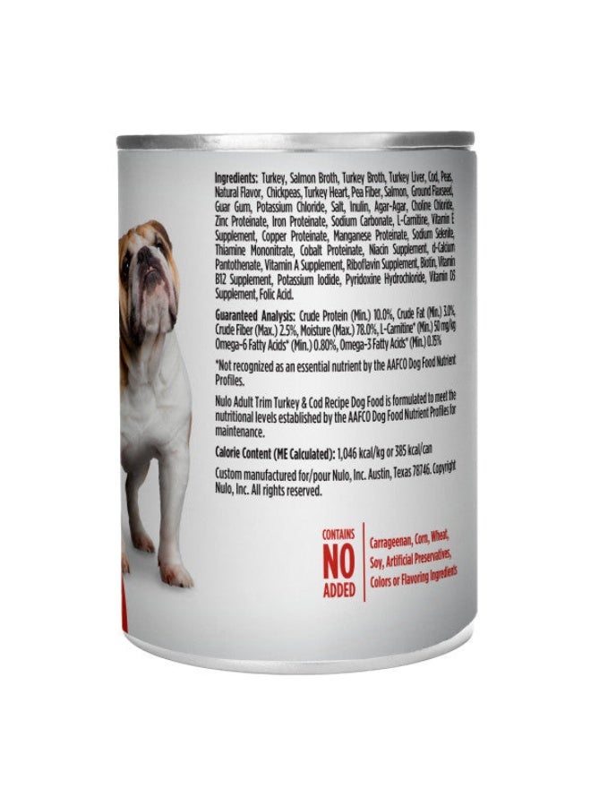 Nulo Freestyle Trim Grain Free Turkey & Cod Recipe with Probiotics Recipe 368gms - Image 2