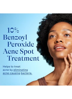 differin Acne Spot Treatment With 10% Benzoyl Peroxide, Maximum Strength Otc Acne Treatment, Fast Acting Spot Treatment For Face, 1 Oz  - Image 4